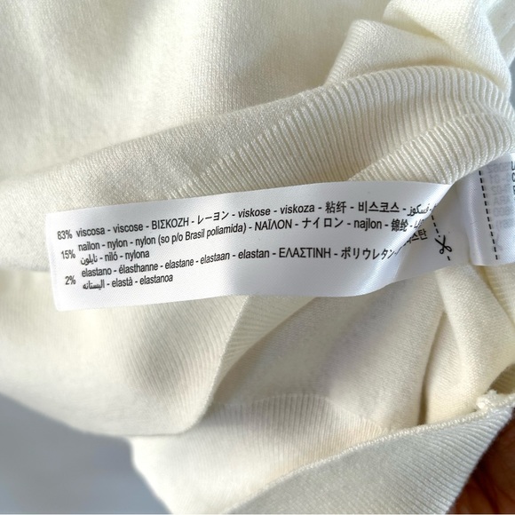 NWOT Zara high collar knit sweater - Picture 10 of 10